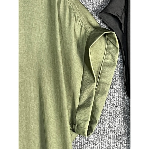 Lot of 2‎ Banana Republic Womens Medium Short Sleeve V Neck Tunic Top Blouse - Picture 10 of 16